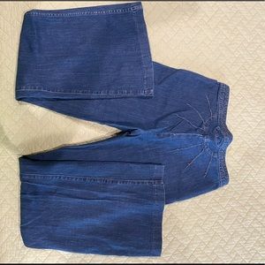 *FREE PEOPLE* High rise flare jeans